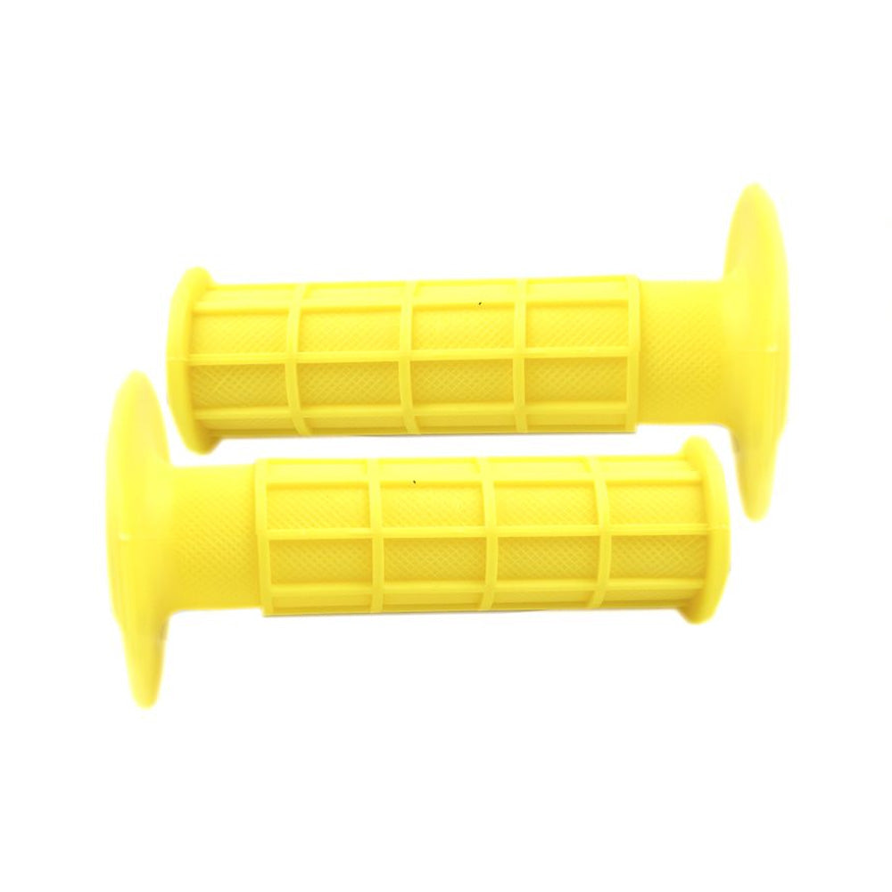 Factory Image Motocross MX Off Road Enduro Yellow Grips Full Waffle BC31387