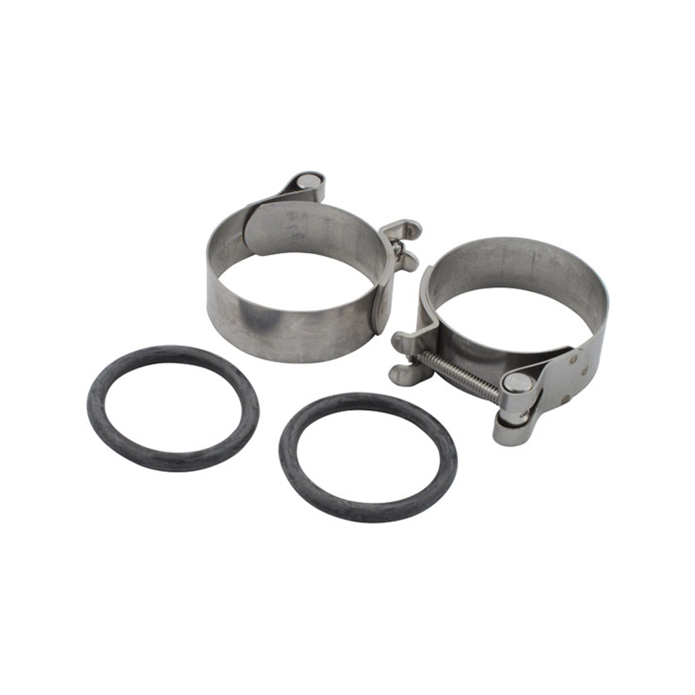 Harley Davidson Stainless Steel Philips Head Intake Clamps And Seals 55-E78 B.T. & XL BC37759