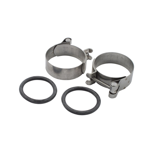 Harley Davidson Stainless Steel Philips Head Intake Clamps And Seals 55-E78 B.T. & XL BC37759