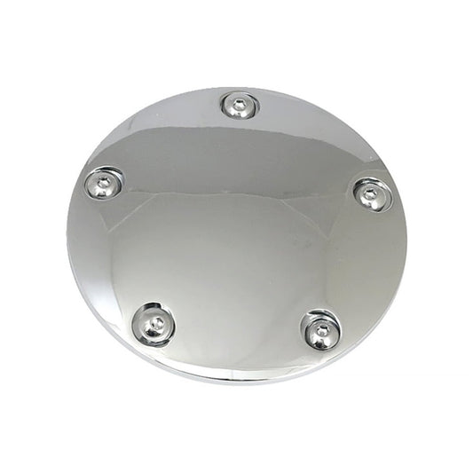 Harley Davidson Point Cover Domed. Chrome. 99-17 Twin Cam (NU) BC38080
