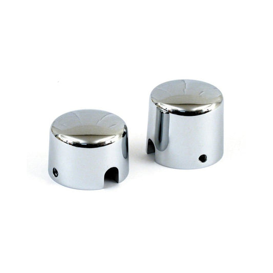 Harley Davidson Rear Axle Nut Cover Kit, Chrome. 00-07 Softail BC39794
