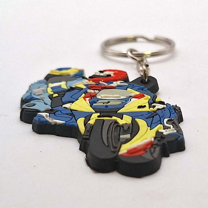 Printed PVC MotoGP Key Ring Fob Colin Edwards #5 Tech 3 Yamaha MGPKEY56
