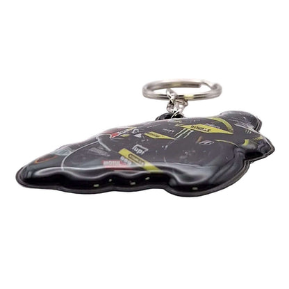 Printed PVC MotoGP Key Ring Fob Colin Edwards #5 Monster Yamaha Tech 3 MGPKEY74