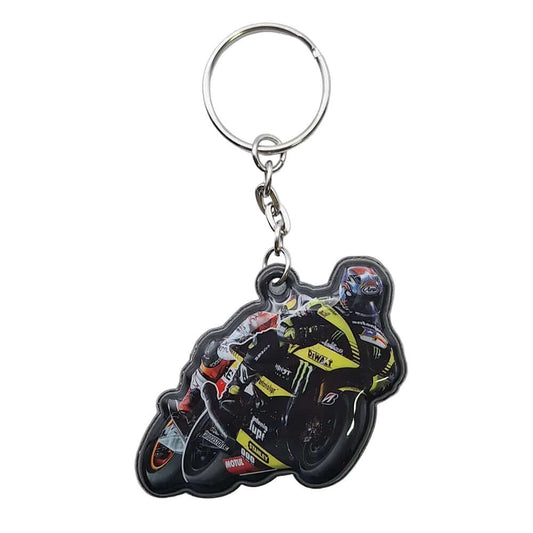 Printed PVC MotoGP Key Ring Fob Colin Edwards #5 Monster Yamaha Tech 3 MGPKEY74