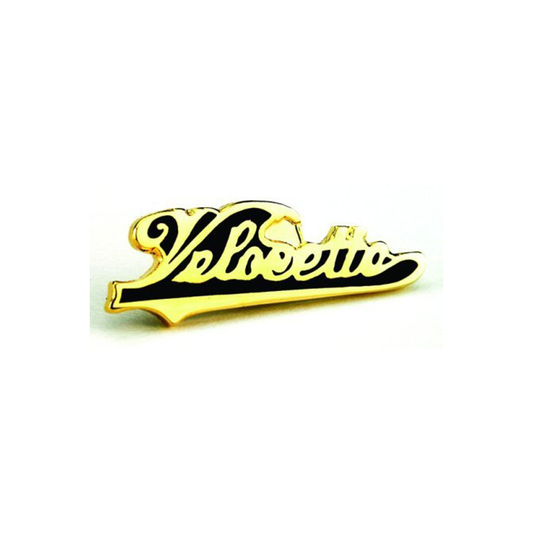 Motorcycle Gift Enamel Geniune Gomm Pin Badge Velocette Black Gold BC40122