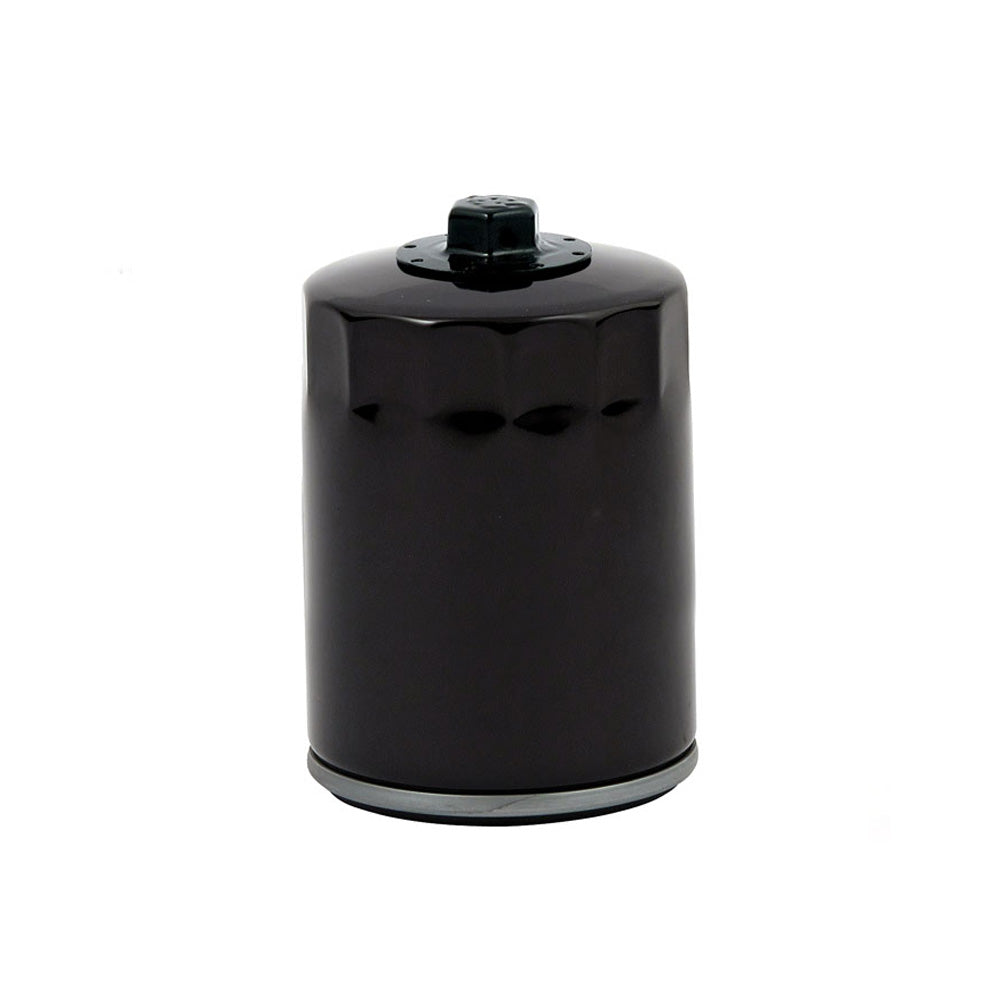 Harley Davidson Spin-On Oil Filter, With Top Nut For M8. Black 18-25 Softail; 17-25 FLT BC43726