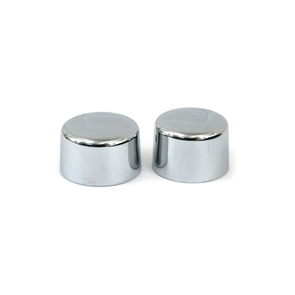 Harley Davidson Rear Axle Nut Cap Kit, Chrome. 81-88 BT & XL BC43876