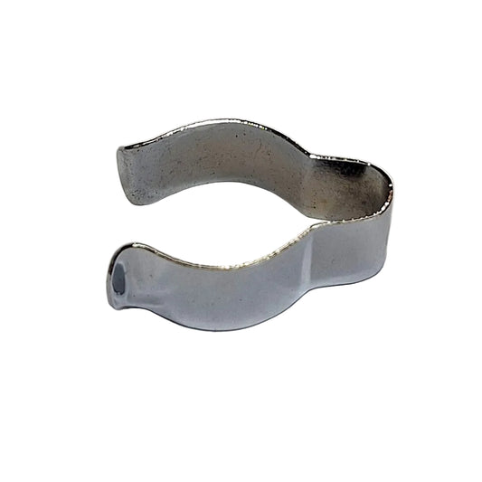 1 Universal Motorcycle Chrome Plated 7/8" Handlebar Wiring Clip BC44014