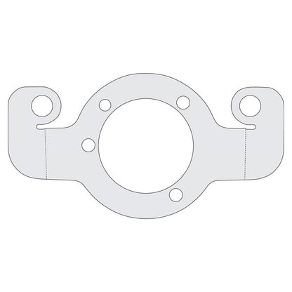 Harley Davidson Air Cleaner Adapter Bracket. Chrome. 88-90 XL Sportster BC44057