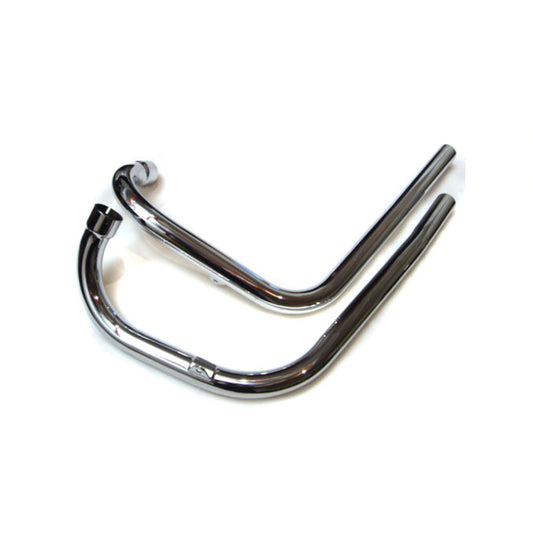 Pair of Triumph T120/TR6 Unit Construction (65-68) Non Balanced Exhausts Pipes BC44288