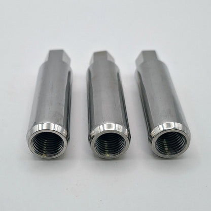 Set of 3 Stainless Steel Norton Rear Brake Drum Sleeve Nuts (20tpi UNF) BC44415