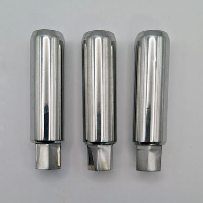 Set of 3 Stainless Steel Norton Rear Brake Drum Sleeve Nuts (20tpi UNF) BC44415