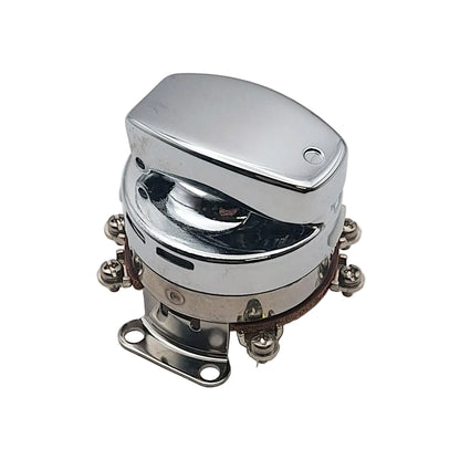 Harley Davidson FL Style Ignition Switch 'Electronic'. Round Key, 73-95 FL, FX, FXWG BC44503
