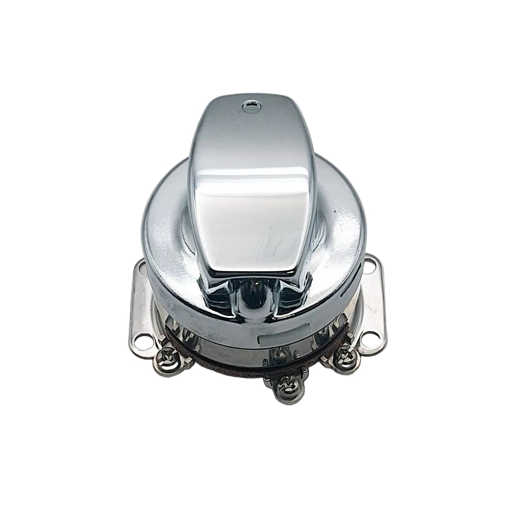 Harley Davidson FL Style Ignition Switch 'Electronic'. Round Key, 73-95 FL, FX, FXWG BC44503