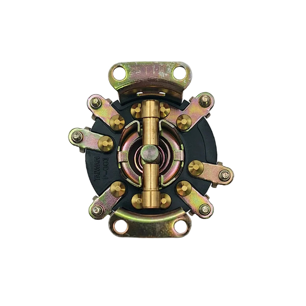 Harley Davidson FL Style Ignition Switch. 6-Pole, Flat Key. 73-95 FL, FX, FXWG BC44520