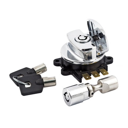 Harley Davidson Ignition Switch, Side Hinge Type. 96-10 Softail; 93-05 FXDWG (NU) BC44523