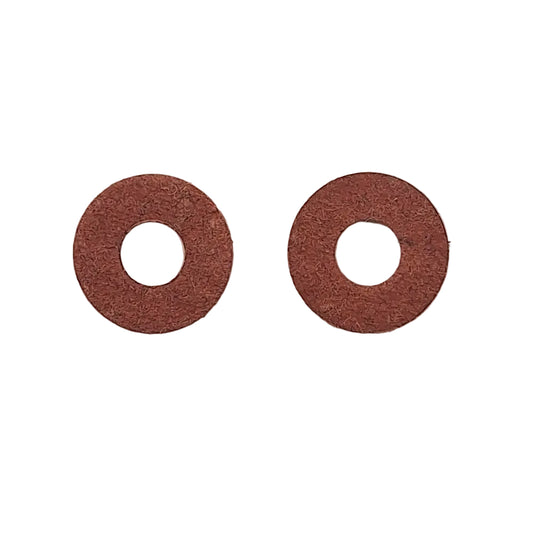 2 Triumph T120,TR6,T90,T100 Early Unit Twins Draink Plug Fibre Washers (64-67) BC44586