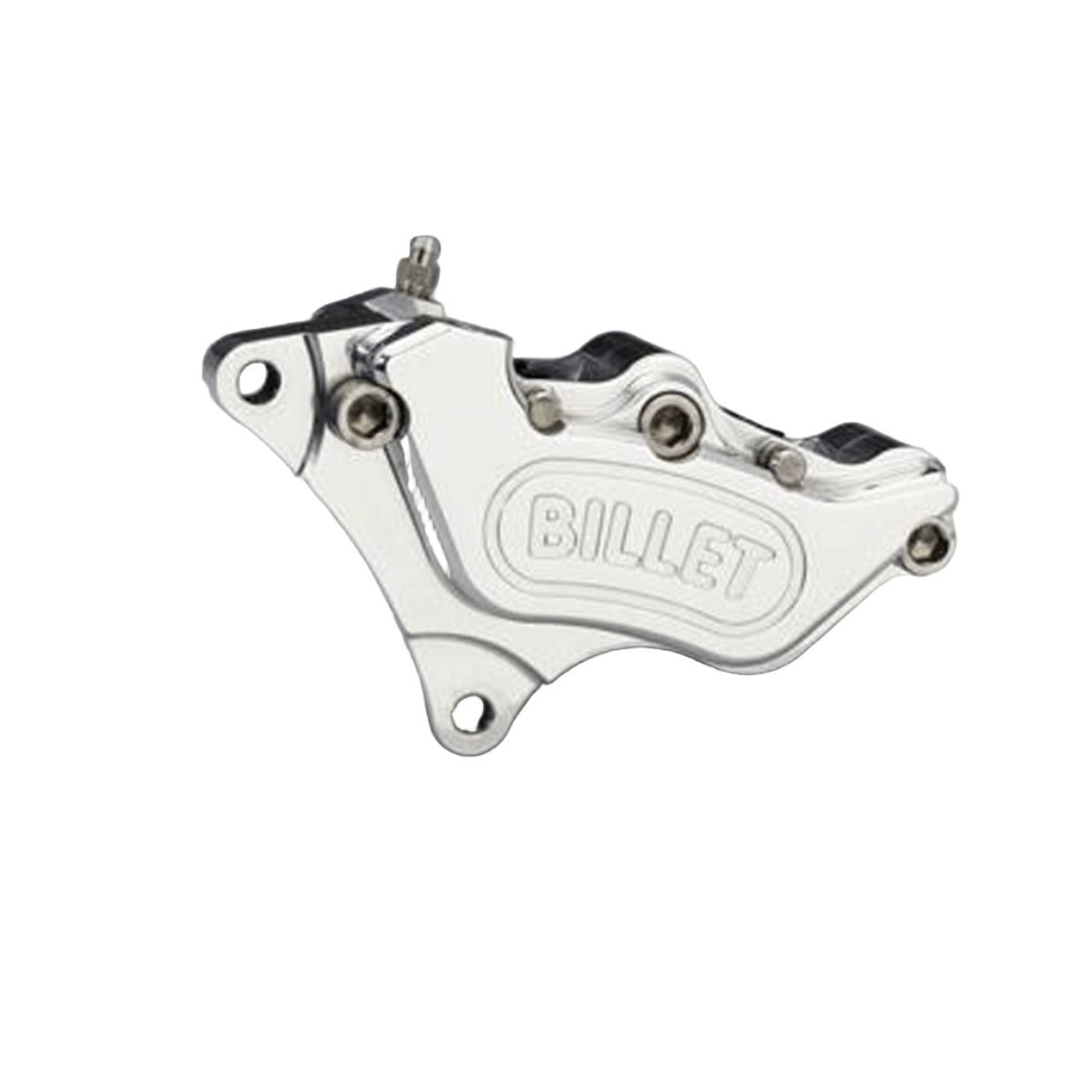 Harley Davidson Harrison Billet Brake Caliper 4-Pot, Slim, Front Left, 84-99 Models BC43144