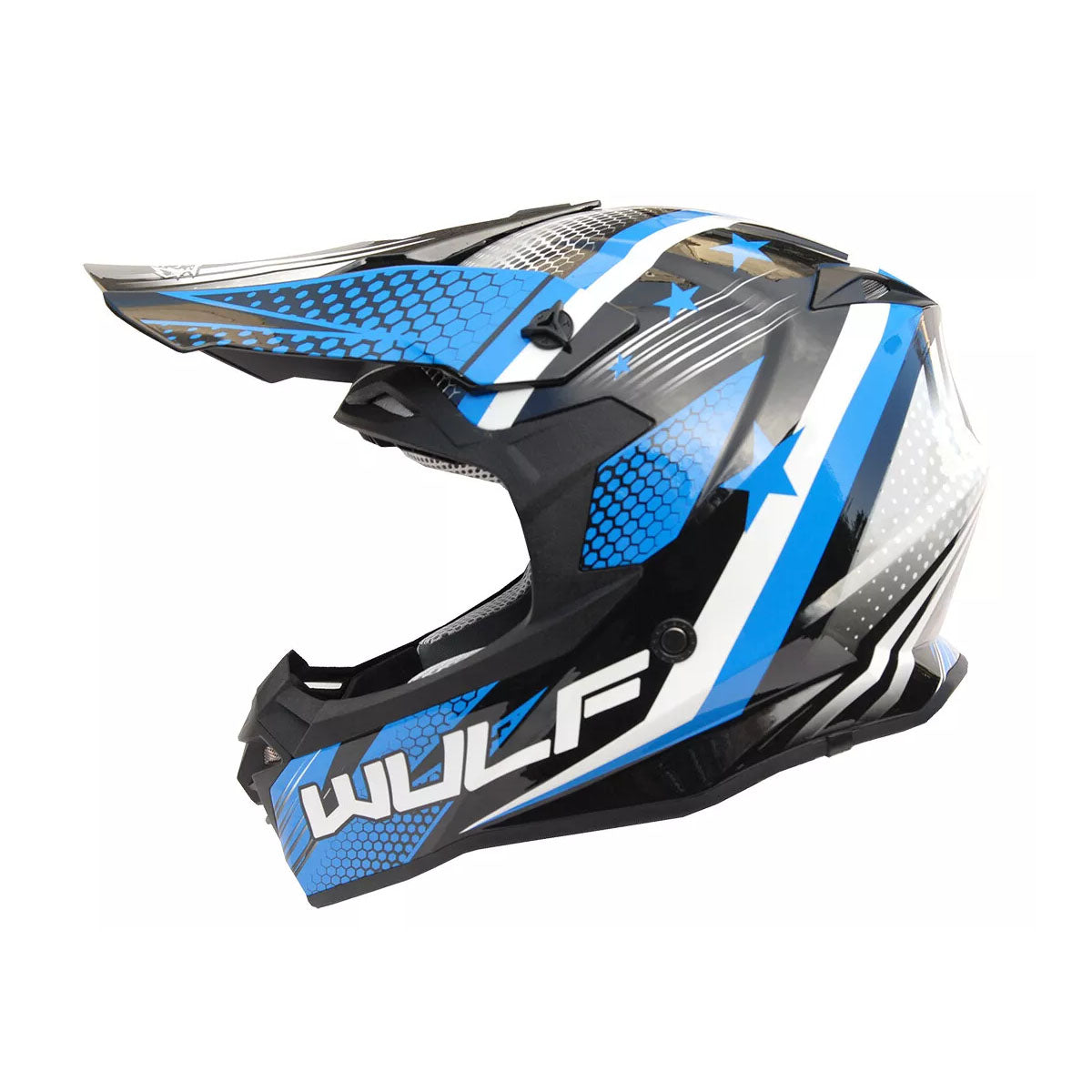 Adult Quad Wulf Wulfsport MX Motocross Iconic Helmet