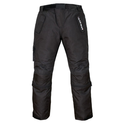 Duchinni Kids Youth Imola Textile Motorcycle Trousers with CE Armour - Black