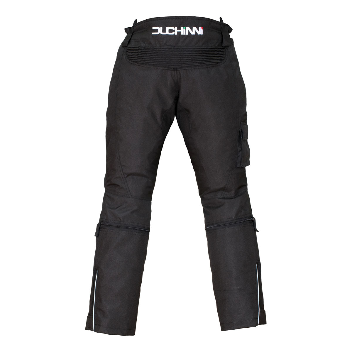 Duchinni Kids Youth Imola Textile Motorcycle Trousers with CE Armour - Black