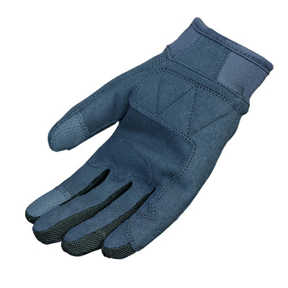 Duchinni Kids Youth Motorcycle Textile Grid Gloves - Black