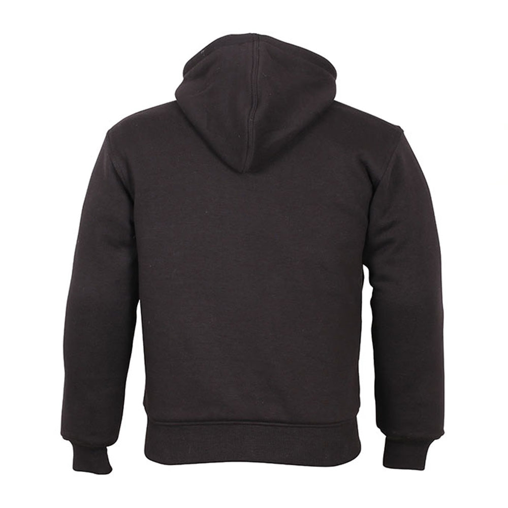 Duchinni Kids Youth Stealth Black Motorcycle Hoodie Jacket