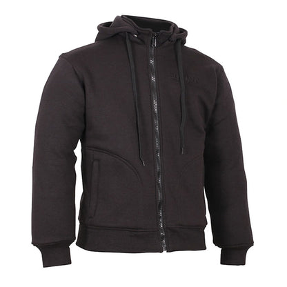 Duchinni Kids Youth Stealth Black Motorcycle Hoodie Jacket