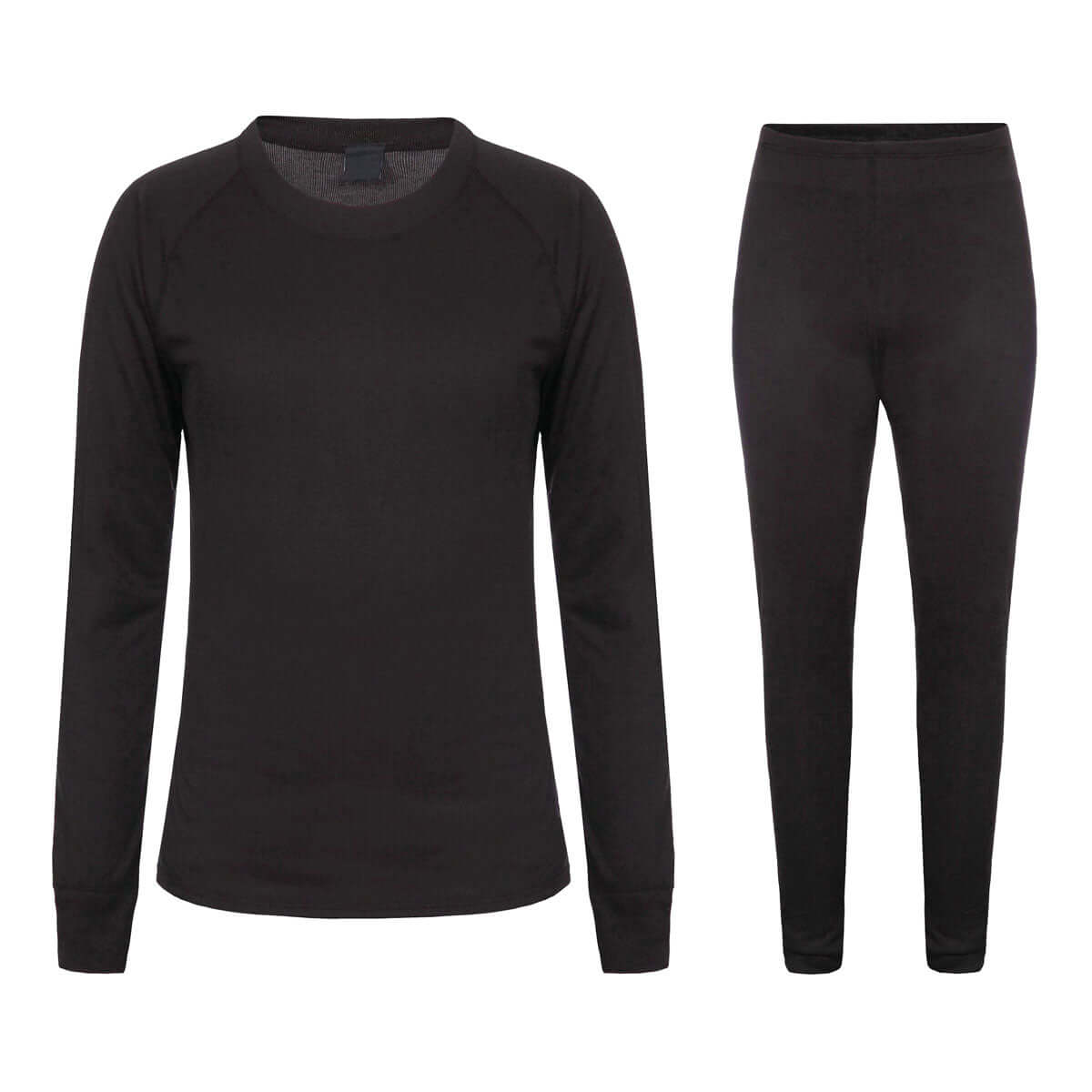 Weise Adults All Season Motorcycle Base Layer Top & Trouser Set Black