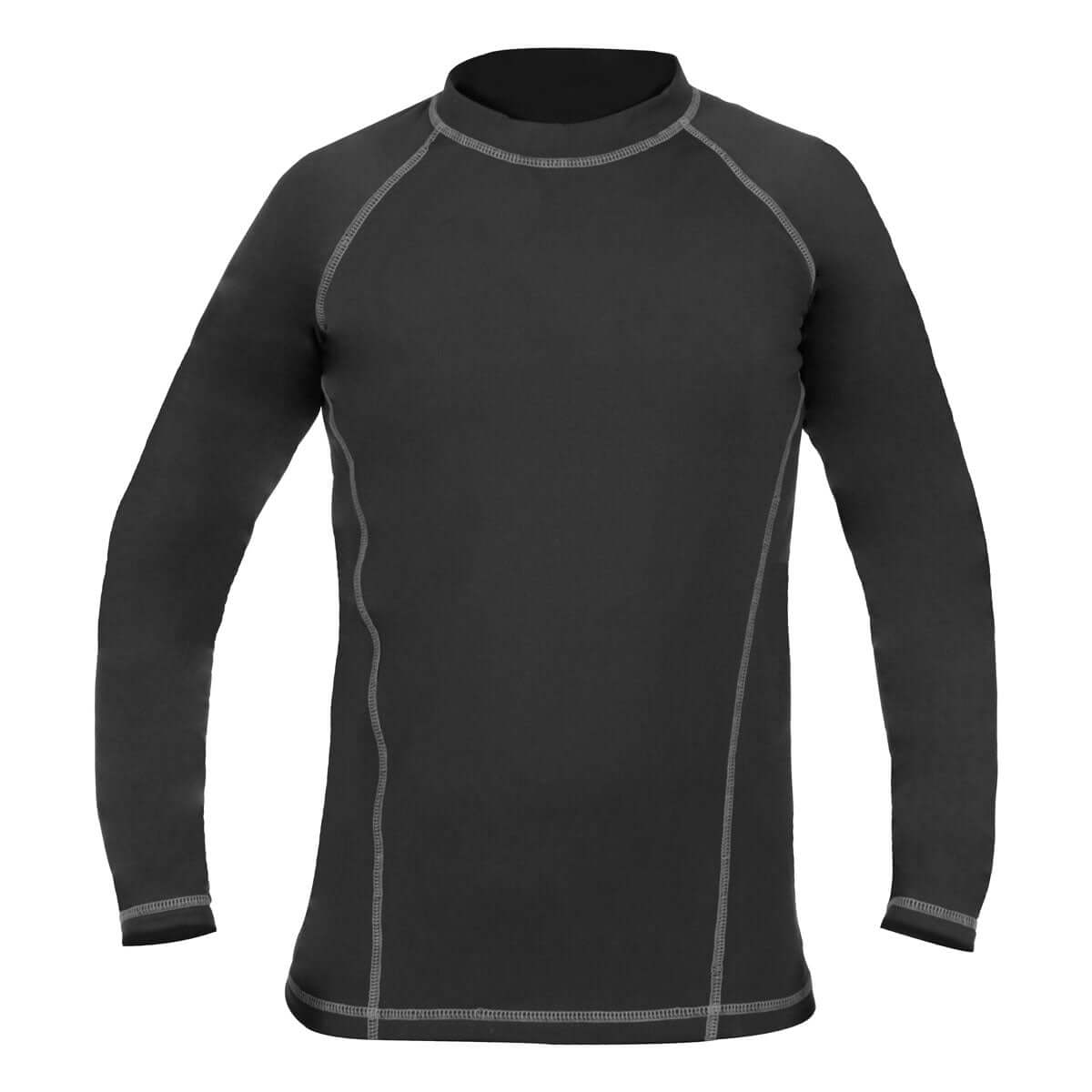 Weise Adults Thermal Motorcycle Base Layer Long Sleeve Top Black