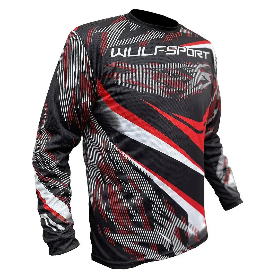 Adult MX Wulfsport 2026 WARHAMMER Motocross Shirt Pant Glove Red Set #2