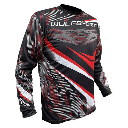 Adult MX Wulfsport 2026 WARHAMMER Motocross Shirt Pant Glove Red Set #2