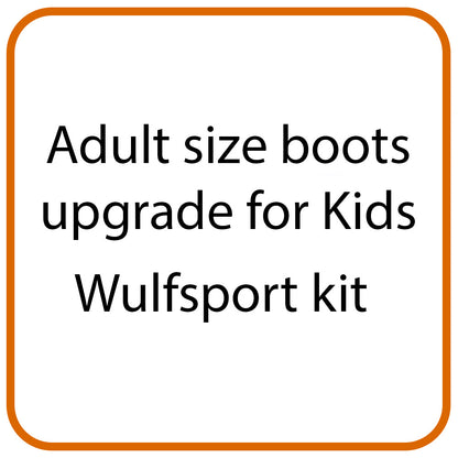 Kids Wulfsport Kit Upgrade - Adult Size Boots