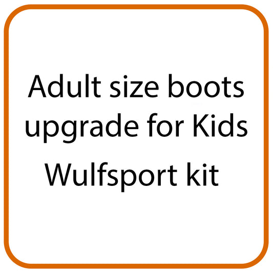 Kids Wulfsport Kit Upgrade - Adult Size Boots