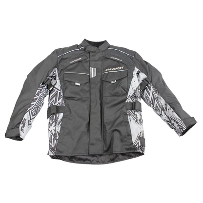 Alpina X Kids Textile Motorcycle Jacket Black / Grey