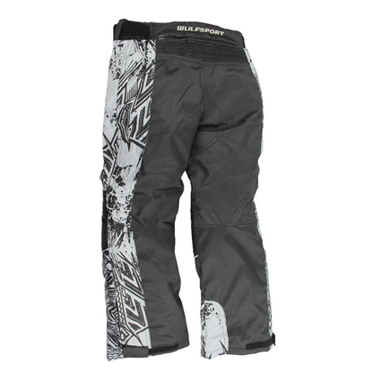 Alpina X Kids Textile Motorcycle Trousers Black / Grey