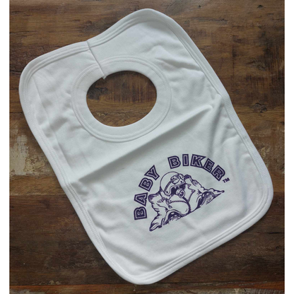 Baby Biker Pull Over Bib