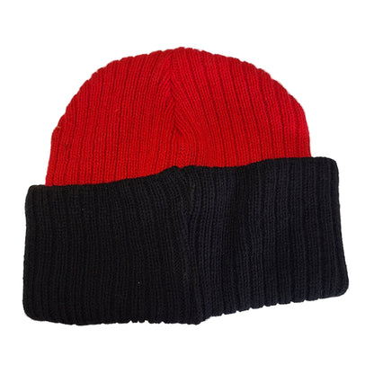 Official Wulfsport Honda 100% Acrylic Embroidered Beanie Hat Red & Black BC13150