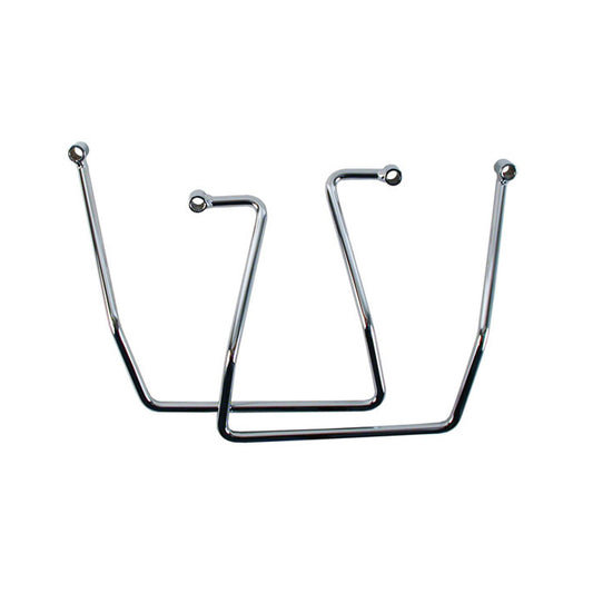 Harley Davidson Saddlebag Support Kit Chrome 91-95 Dyna BC15987