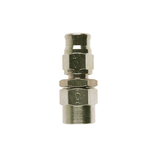 Goodridge, Motorcycle Straight Hose End For Brake Line. Stainless BC16058