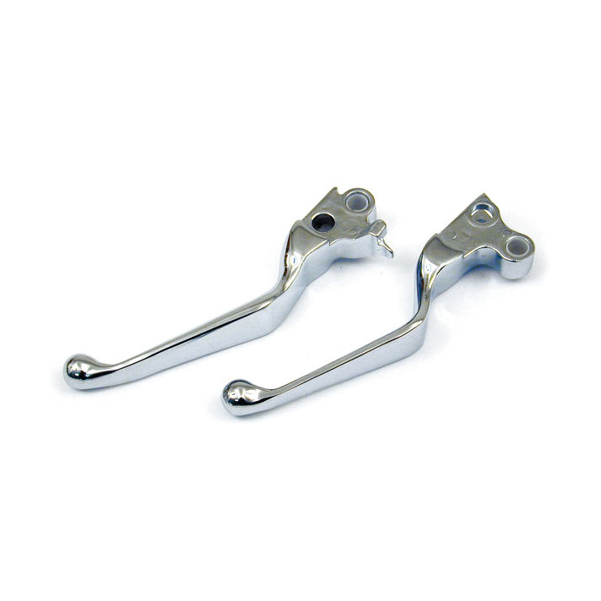 Harley Davidson STD Style Handlebar Lever Set, Chrome 96-06 Dyna, Softail, Touring BC16187