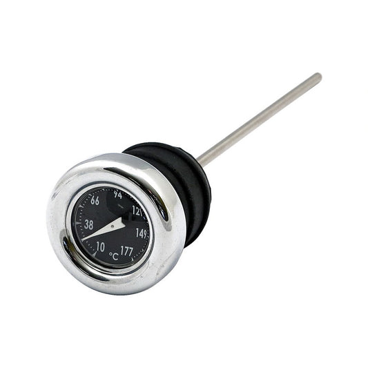 Harley Davidson Oil Tank Dipstick with Temperature Gauge 70-84 BT; 70-78 XL BC16257