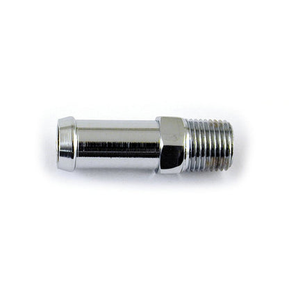 Harley Davidson Oil Line Fitting, Straight. Chrome. FL, FX, FXST, BT, XL Sportster BC16497