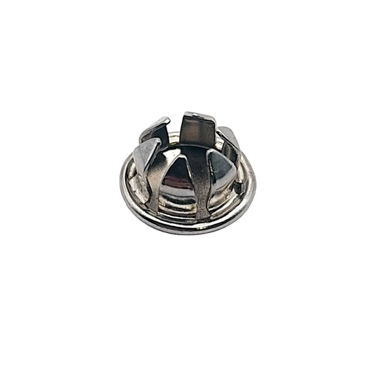 1 Gardner-Westcott Motorcycle Push-In-Plug 3/8" , Chrome. BC20923