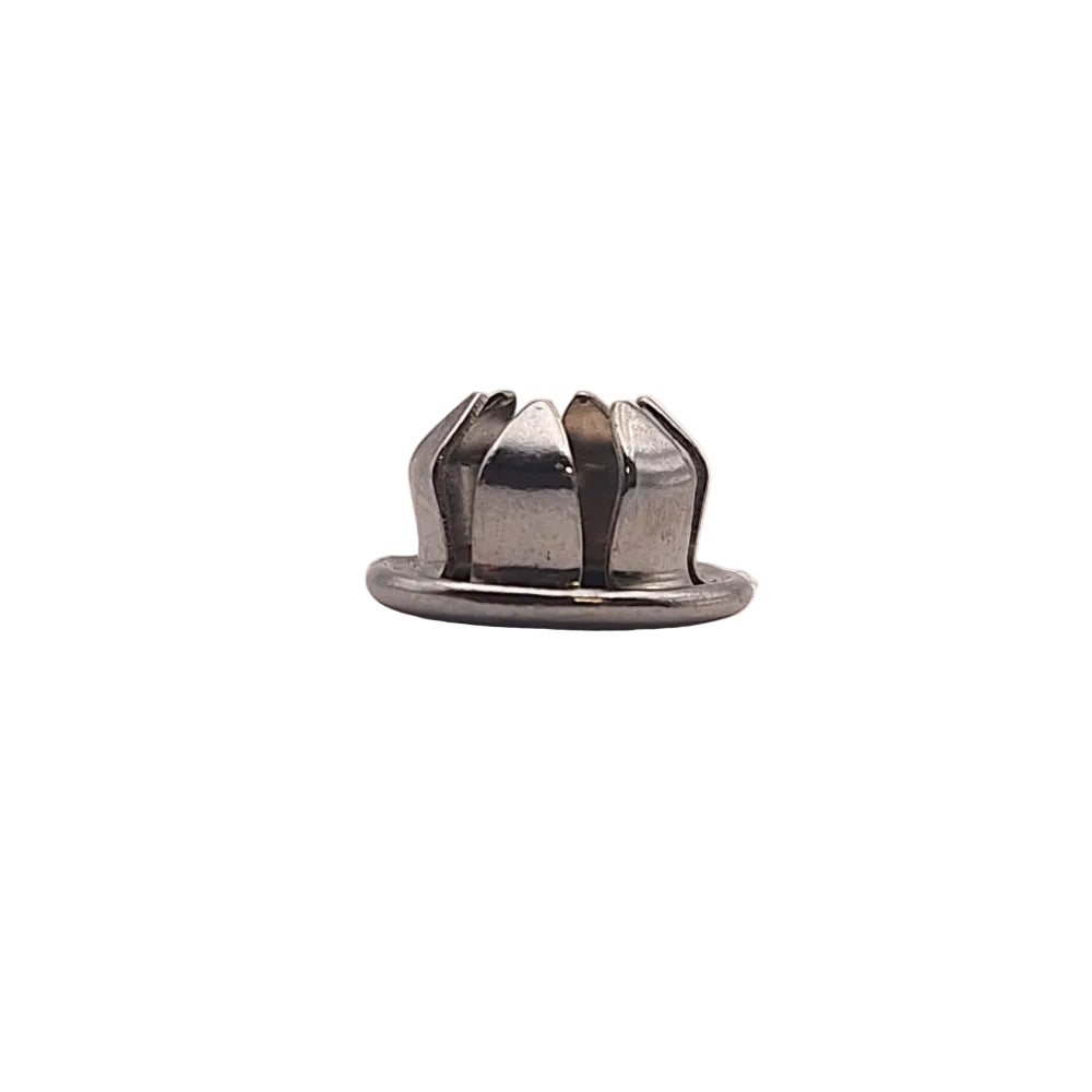 1 Gardner-Westcott Motorcycle Push-In-Plug 3/8" , Chrome. BC20923