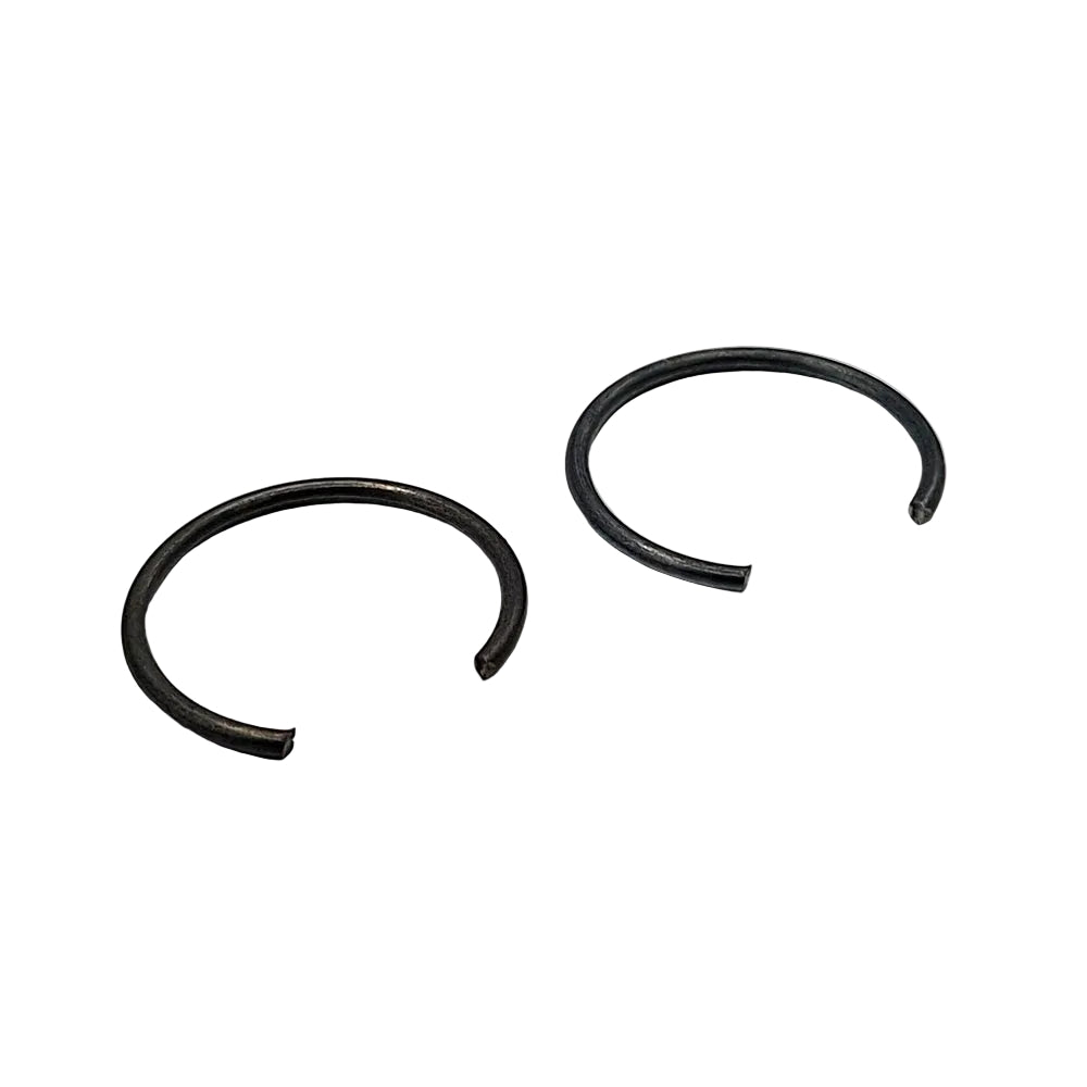 2 Harley Davidson Retaining Rings, Piston Wrist Pin. Round Wire 84-99 B.T. 86-22 XL BC22307
