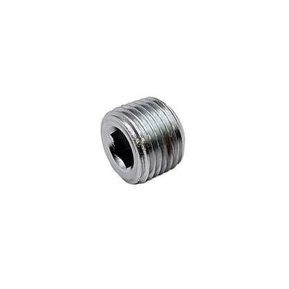 1 GW, Harley Davidson 1/8-27 NPT Allen Pipe Plug. Chrome BC22480