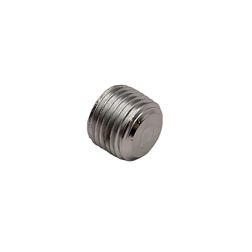 1 GW, Harley Davidson 1/8-27 NPT Allen Pipe Plug. Chrome BC22480