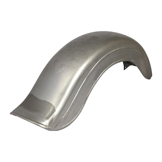 Custom Big Twin Fat Bob Rear Fender, Left Side Chain. 6-3/4" Wide. 38" Long BC24026