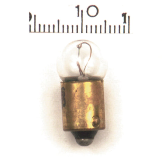 1 Motorcycle Light Bulb Indicator 12v/3w. Clear Glass. FL Dash Panel Indicator BC24590